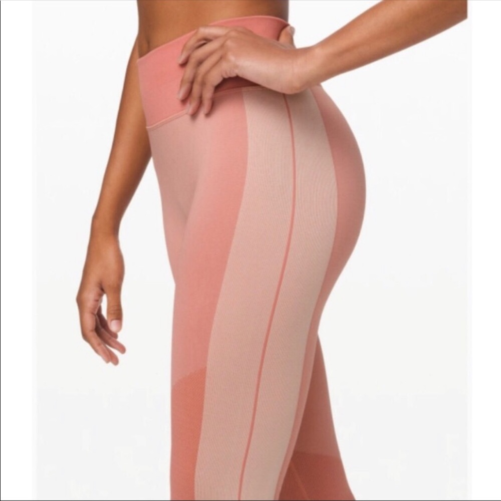 Lululemon Ebb Train Tight Abstract Leggings